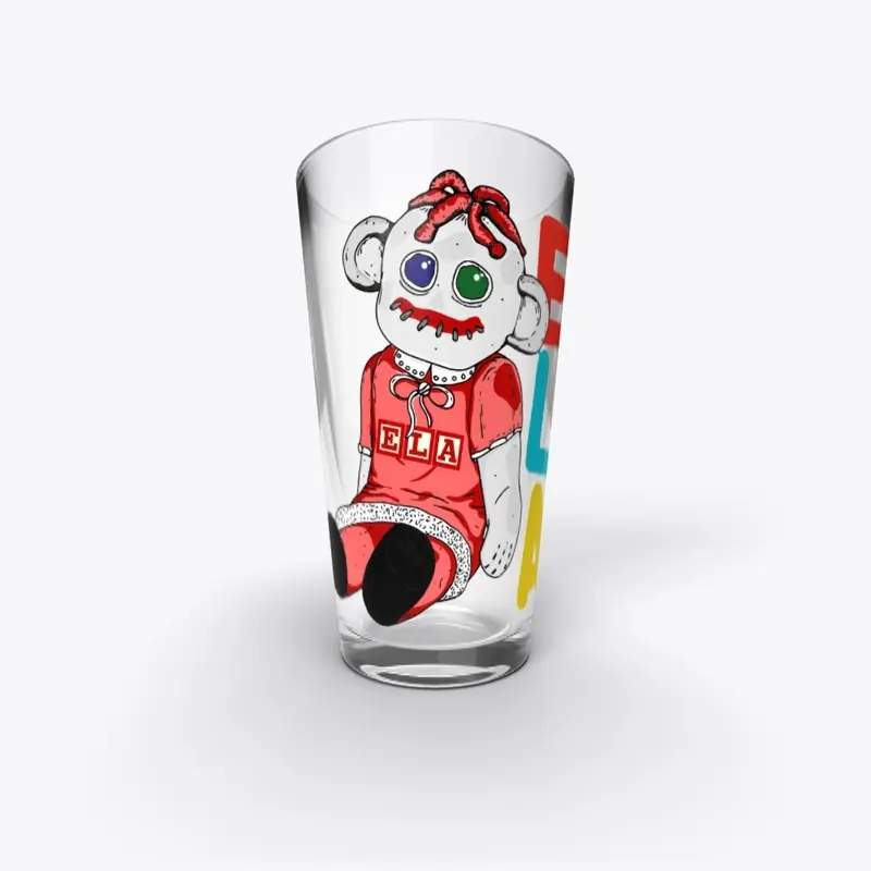 Emery LeeAnn Horror Pint Glass